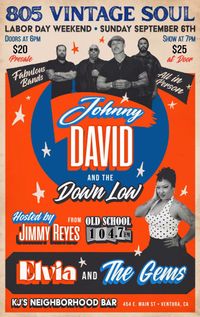 Shotty with Johnny David & the Down Low: 805 Vintage Soul Ft. Elvia Cadena & the Gems