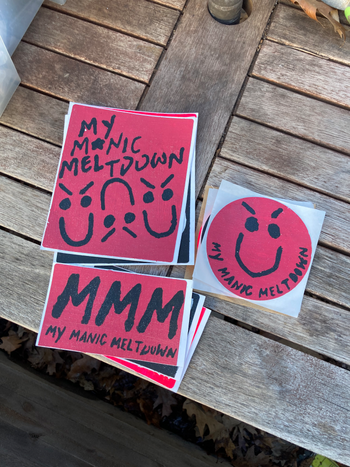 RED STICKERS
