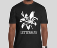 Letterman LILY T-Shirt-BLACK
