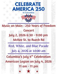 HonkyTonk U - Music On Main *250 Years of Freedom Concert