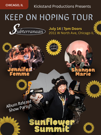 Keep on Hoping Album Release Show! ft. Jennifer Femme + Shannon Marie