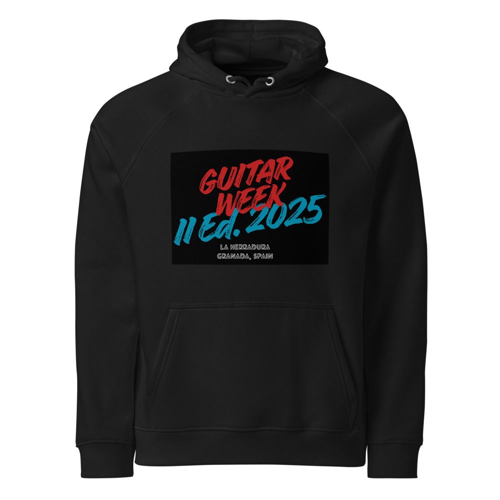 Unisex Eco Raglan Hoodie | Guitar Week II
