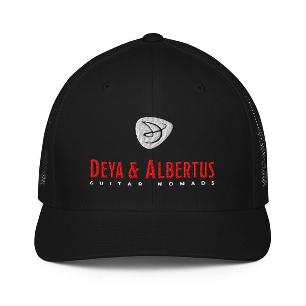 Closed-Back Trucker Cap | Guitar Nomads logo