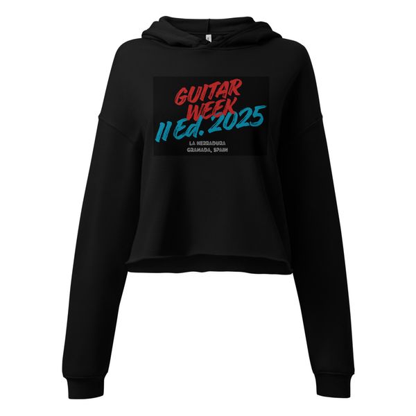 Women's Cropped Hoodie | Guitar Week II