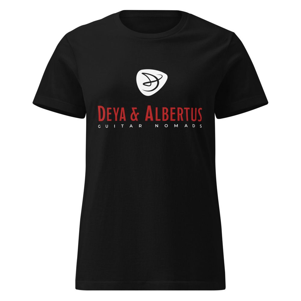Women's Softstyle T-Shirt | Guitar Nomads logo