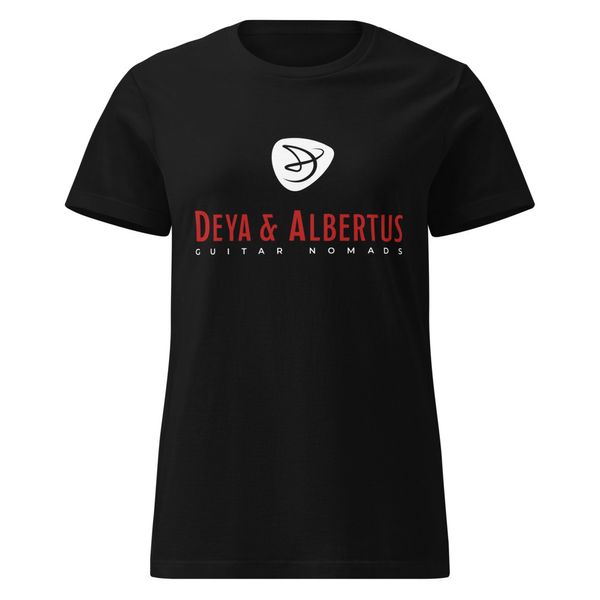 Women's Softstyle T-Shirt | Guitar Nomads logo