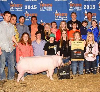 '15 Champion Yorkshire Barrow @ Houston Livestock Show
