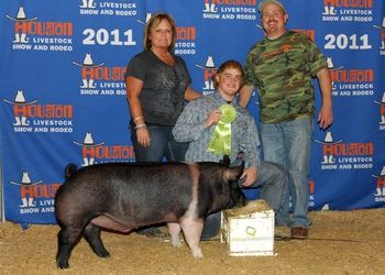 Popular Hamp Barrow @ Houston Livestock Show
