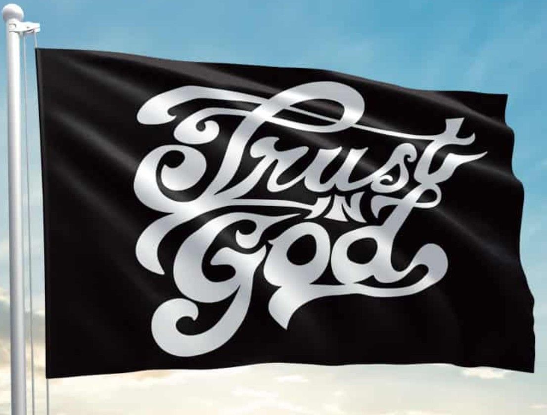 Flags 3x5 (Trust in God) 