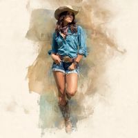 Cut Off Jeans Country Free Dreams by Chance Alan