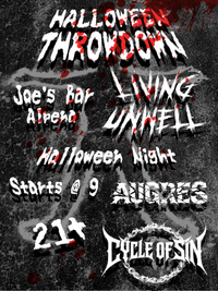 Living unwell Halloween throwdown 