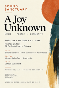 Sound Sanctuary: A Joy Unknown III