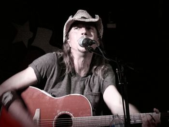 Radio Free Texas Songwriters Showcase at Billy's Ice, New Braunfels, Tx 7-5-11
