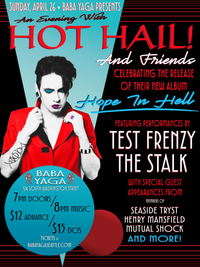 'Hope in Hell' Album Relase! - An Evening with Hot Hail! and Friends