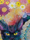 Art Print- Mandala cat