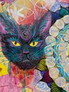 Art Print- Mandala cat