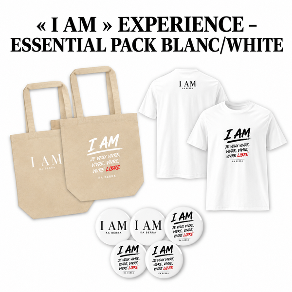 « I AM » EXPERIENCE – ESSENTIAL PACK BLANC/WHITE