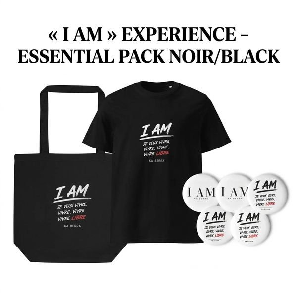 « I AM » EXPERIENCE – ESSENTIAL PACK NOIR/BLACK