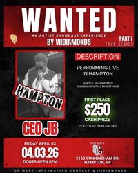Wanted By VII Diamonds CEO JB