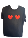 BOO85 Heart Boob Tee
