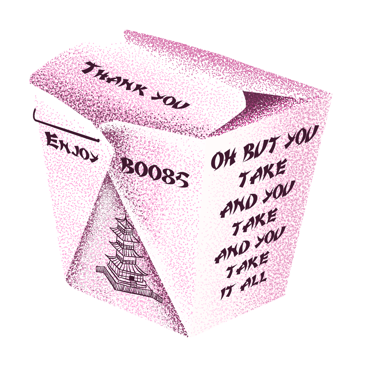 "Take" Sticker
