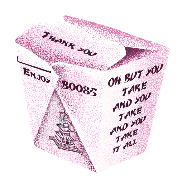 "Take" Sticker