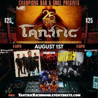 TANTRIC feat PAST SILENT, The Phoenix Within & Ruthless Vendetta LIVE!