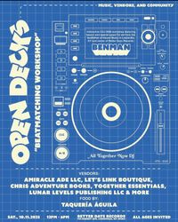 Open Decks Beatmatching Workshop