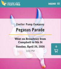 Derby Festival Pegasus Parade 