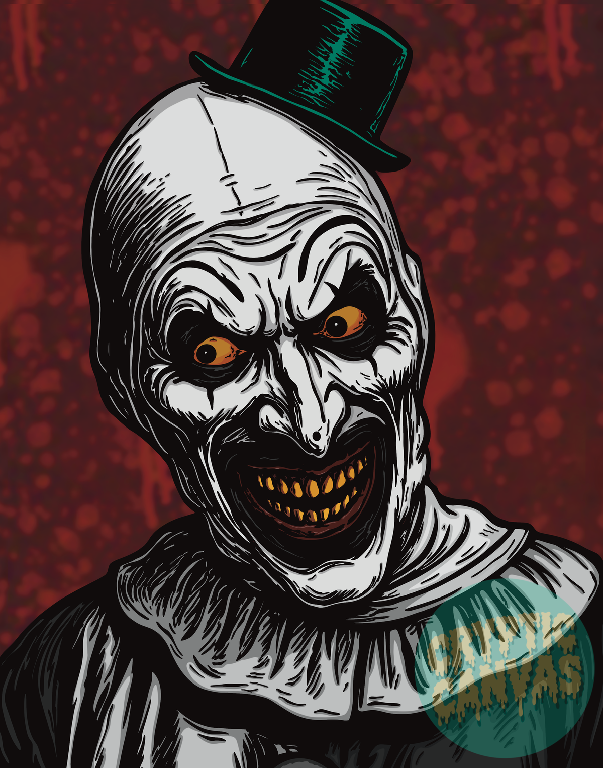 "Grin Reaper" – ( Pre-Order ) 11x14 Art Print 