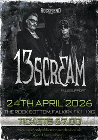 13SCREAM at the Rock Bottom