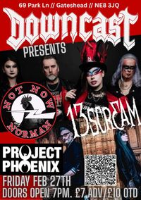 13SCREAM support Not Now Norman 