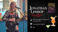 Jonathan Lindop - Vocalist - musical bingo 