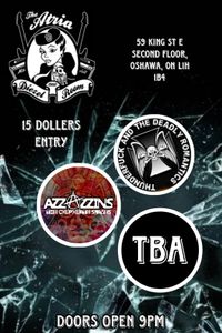 [CANCELLED] Azzazzins w/Deadly Romantics