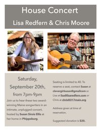 Lisa Redfern and Chris Moore