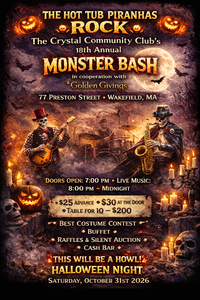 The Crystal Community Club's Annual Monster Bash Halloween Dance Party 