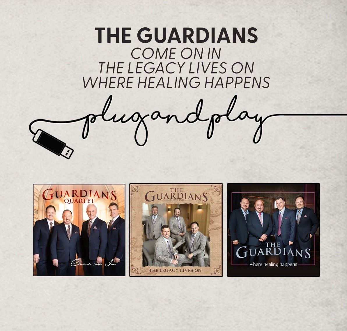 The Guardians - USB Drive with Three Albums!