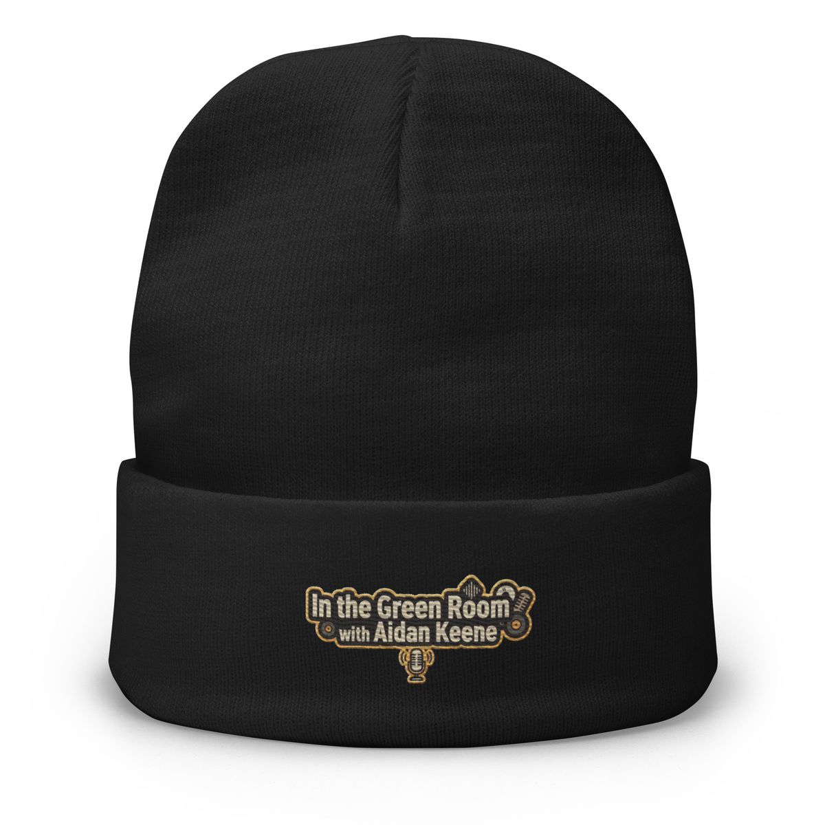 In the Green Room Embroidered Beanie