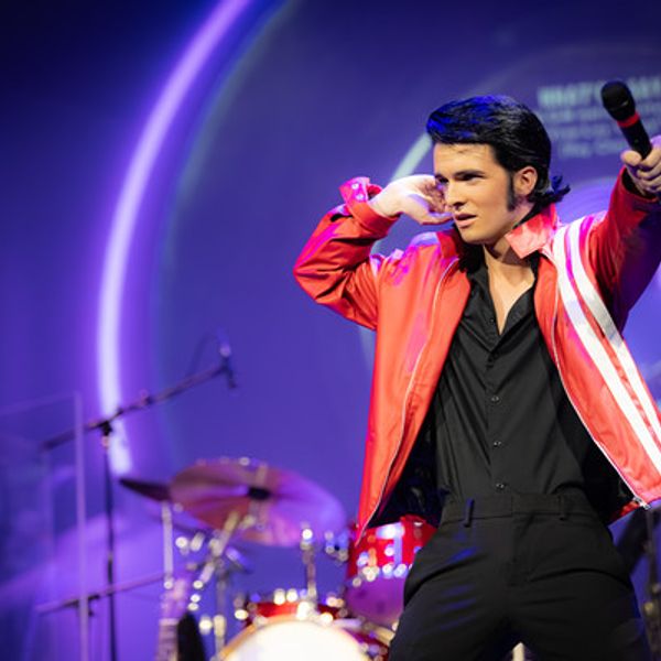 Aidan as Elvis Signed 8x10 