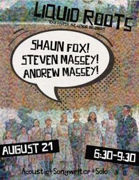 SHAUN FOX! STEVEN MASSEY! ANDREW MASSEY!