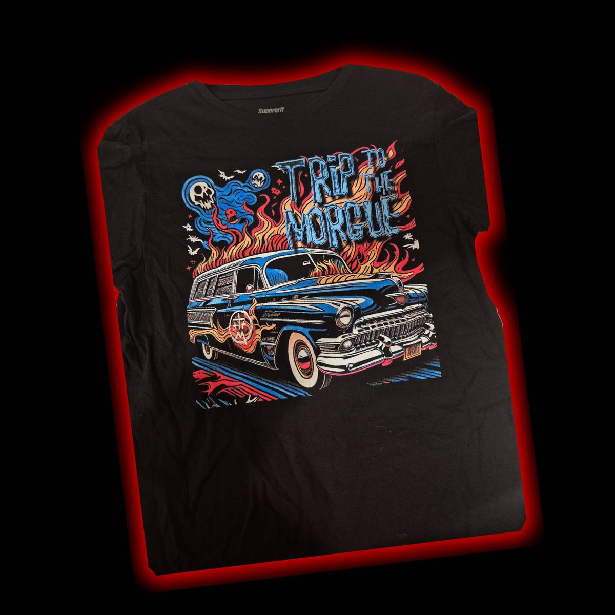 TTTM Flame Hearse T-Shirt
