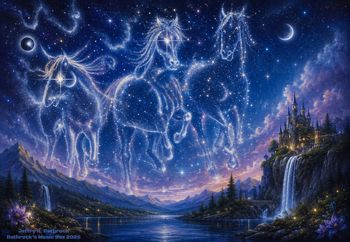 Starry Stampede - Jeffry R. Rothrock -circa 1983
