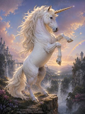 The Unicorn - Jeffry R. Rothrock circa 1986
