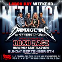 Road Rage w/Damage Inc. NorCal's Tribute to Early Metallica
