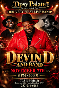 RnB evening with Devin D and Band