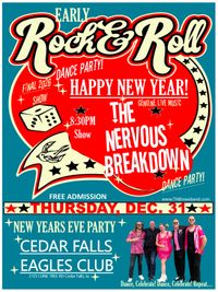New Years Eve AT The Cedar Falls Eagles Club