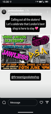 Jawless in Camden