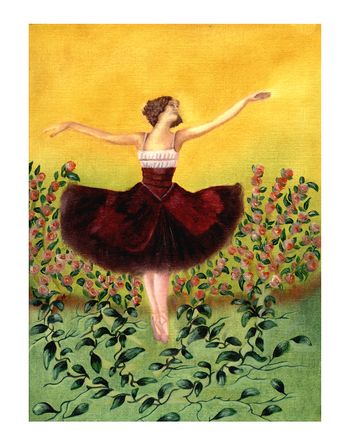 Dancer - Original -SOLD / Prints available
