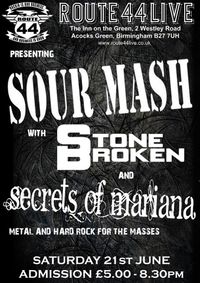 Stone Broken Supporting Sour Mash