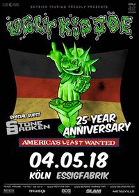 Essigfabrik - Cologne w/ Ugly Kid Joe